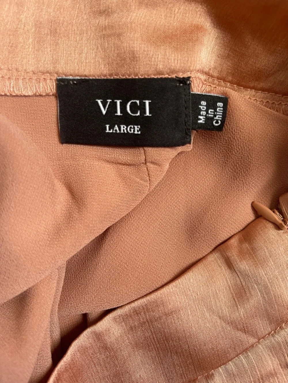 NWOT Vici Elizabeth Satin Maxi Skirt